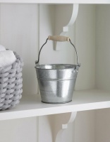 1.25L Galvanised Bucket by Garden Trading